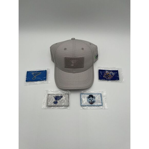 St Louis Blues Decades Hat-4 Detachable Patches SGA 2024-Adjustable-NHL Hockey - Picture 1 of 1